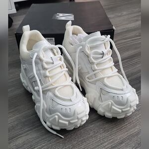 Anthony WANG platform Women's White Sneakers